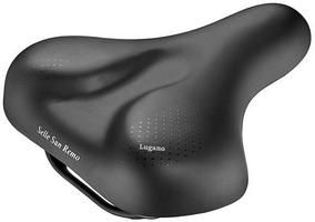 Selles Saddle San Remo Lugano Vacuum handle Black (Card)