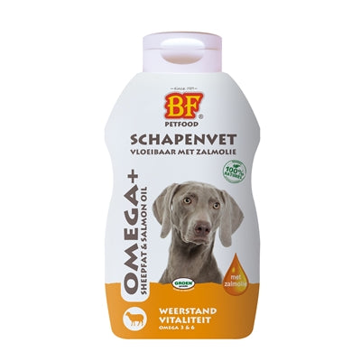 Biofood liquide mouton graisse avec de l'huile de saumon