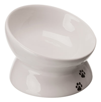 Trixie Food Bowl Cat blanc