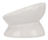 Trixie food bowl cat white