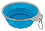 Trixie bol à nourriture bol à boire voyage solide bord silicone assorti