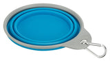Trixie bol à nourriture bol à boire voyage solide bord silicone assorti