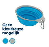 Trixie bol à nourriture bol à boire voyage solide bord silicone assorti