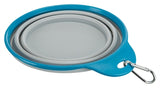Trixie bol à nourriture bol à boire voyage solide bord silicone assorti