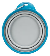 Trixie bol à nourriture bol à boire voyage solide bord silicone assorti