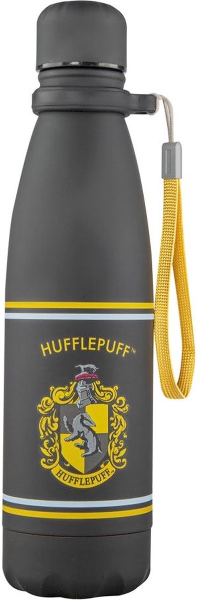 Sans marque sans marque Harry Potter bouteille d'eau thermo bouteille d'eau Poufsouffle noir