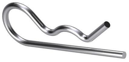 Clip de verrouillage à ressort simple 8mm d11024 l=140mm | 10 pièces
