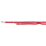 Trixie laisse pour chien premium double couture réglable rouge