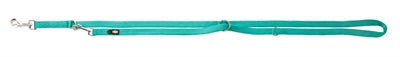 Trixie Dog Leash Premium Double-Stitched Adtingable Ocean Blue