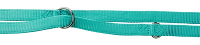 Trixie Dog Leash Premium Double-Stitched Adtingable Ocean Blue