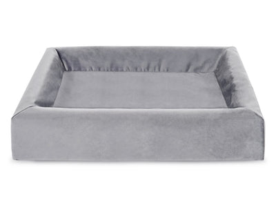 BIA Royal Velvet Cover for Dog Bed Grey