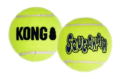 Kong Squeakair Tennis Ball Yellow med pip