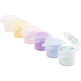 Creativ company plus color peinture acrylique, couleurs pastel, 6x5 ml 1 boîte