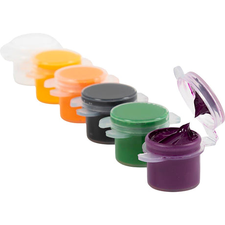 Creativ company plus color peinture acrylique couleurs d'Halloween - 6x5ml.