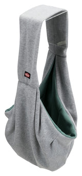 Trixie sac ventral pour chien junior gris clair vert menthe