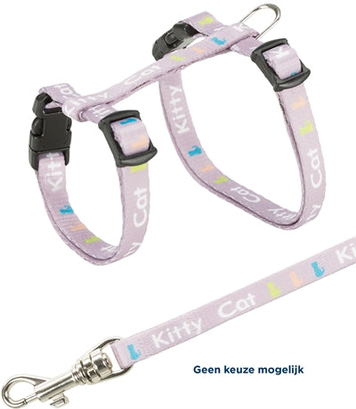 Trixie harnais pour chaton junior avec laisse kitty cat assorti
