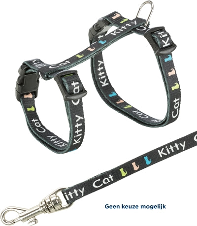 Trixie harnais pour chaton junior avec laisse kitty cat assorti
