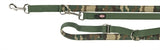 Trixie Dog Leash Mimetico Ajustement de camouflage de néoprène premium réglable