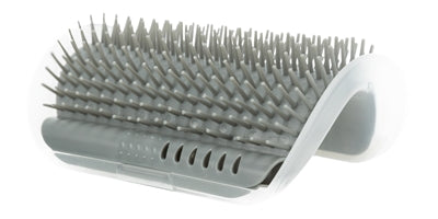 Trixie Massage Brush Brush Corner Grey