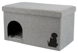 Trixie maison pour chat Kimy gris