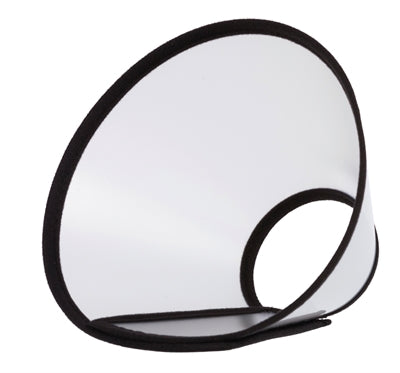 Collier de protection Trixie avec Velcro en plastique transparent