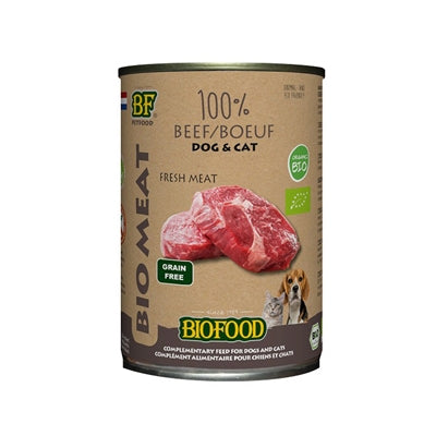 Biofood Organic Dog Beef Menu Blik