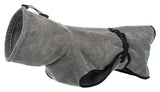 Trixie peignoir chien éponge gris