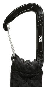 Passant de ceinture de voiture universel Trixie avec mousqueton noir
