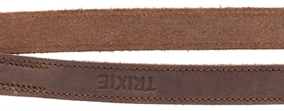 Trixie Dog Leash Rustic Justerbar fedt læder mørkebrun