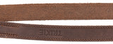 Trixie Dog Leash Rustic Justerbar fedt læder mørkebrun