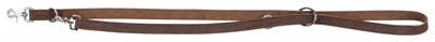 Trixie Dog Leash Rustic Justerbar fedt læder mørkebrun