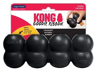 Kong Extreme Goodie Ribbon Black