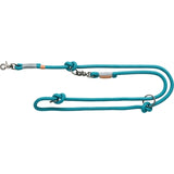 Trixie laisse pour chien be nordic réglable gris clair pétrole