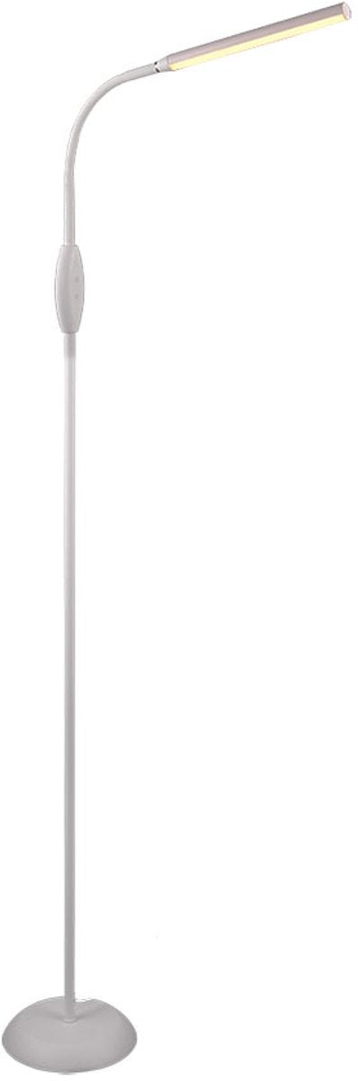 Rl vis ta lumière réalité toro - lampadaire - blanc - incl. 1x smd 5w - fonction tactile - couleur de lumière personnalisable - flexible