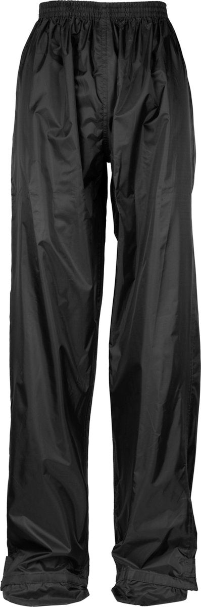 Ralka regenbroek waterdicht en met schoenbeschermer - kids - zwart - 176