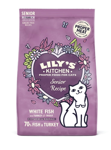 Lily's Kitchen Cat Senior Fish Turkey Recept