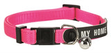 Collier Trixie Kat ma maison avec Addressflp Assorti