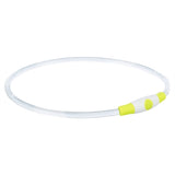 Trixie collier lumineux lampe flash USB rechargeable TPU vert