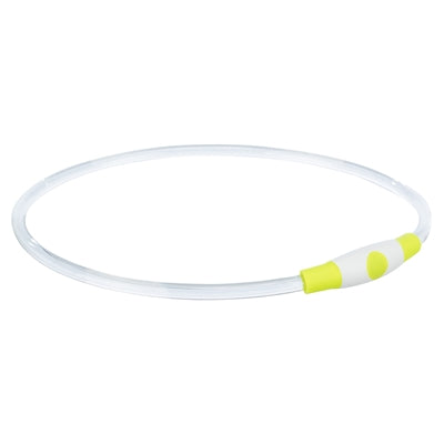 Trixie collier lumineux lampe flash USB rechargeable TPU vert