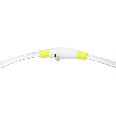 Trixie collier lumineux lampe flash USB rechargeable TPU vert