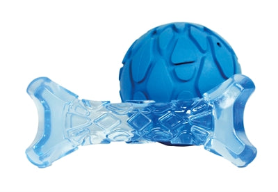 Fofos chiot os et balle bleu