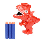 Monde des dinosaures mini dinopistool avec des flèches, 4dlg.