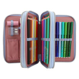Trousse à 3 compartiments haut de gamme avec peluche App Team