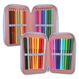 Trousse à 3 compartiments haut de gamme avec peluche App Team