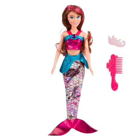 Poupée mannequin Lauren Miss Sirène avec accessoires