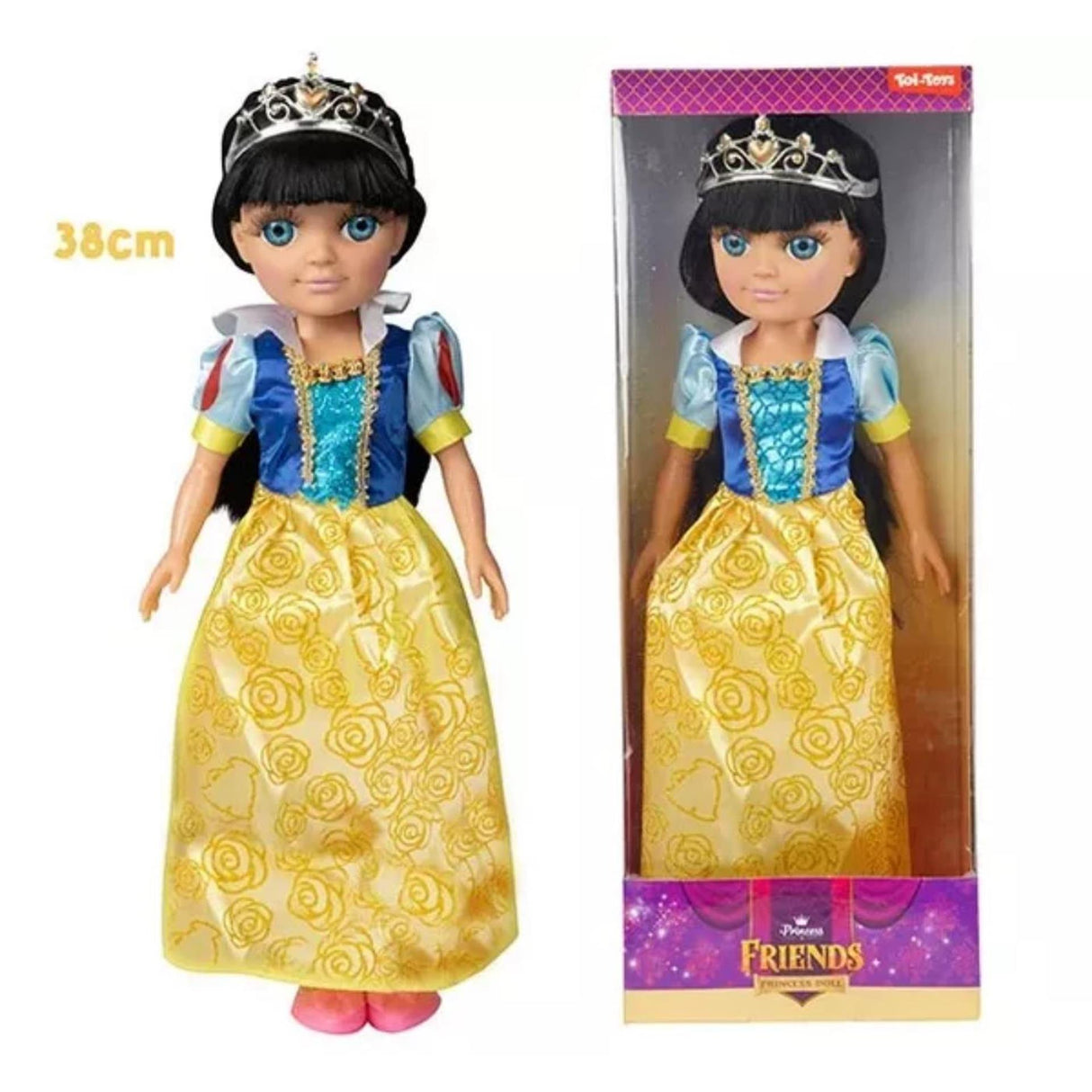 Toi-toys princesse amis princesse de conte de fées 38cm