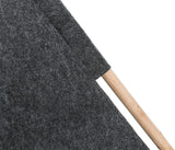 Trixie lit pour chat tipi feutre anthracite