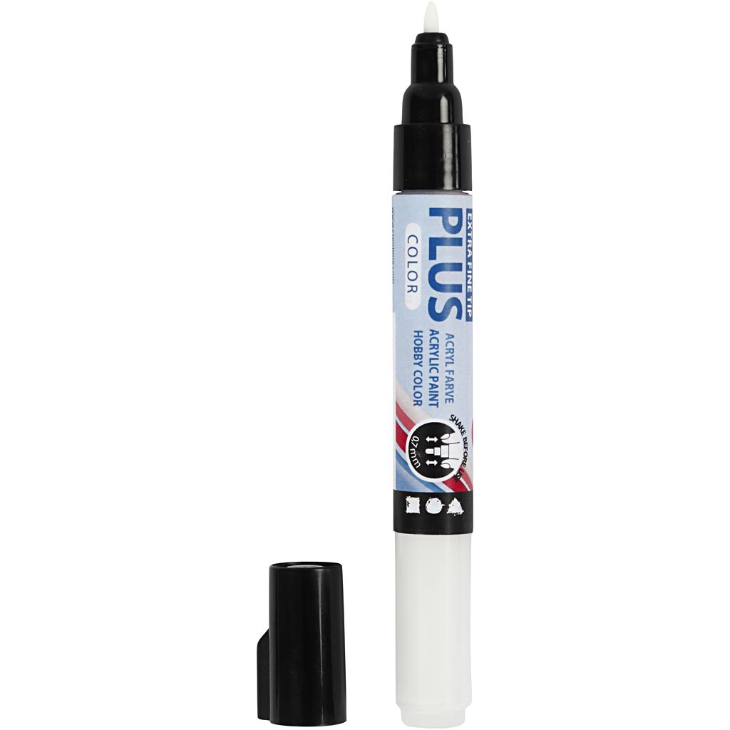 Creativ Company Plus Marker Color Off-White, 5,5 ml
