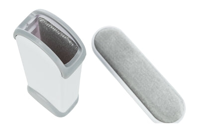 Trixie brosse anti-peluches avec station de nettoyage blanc gris