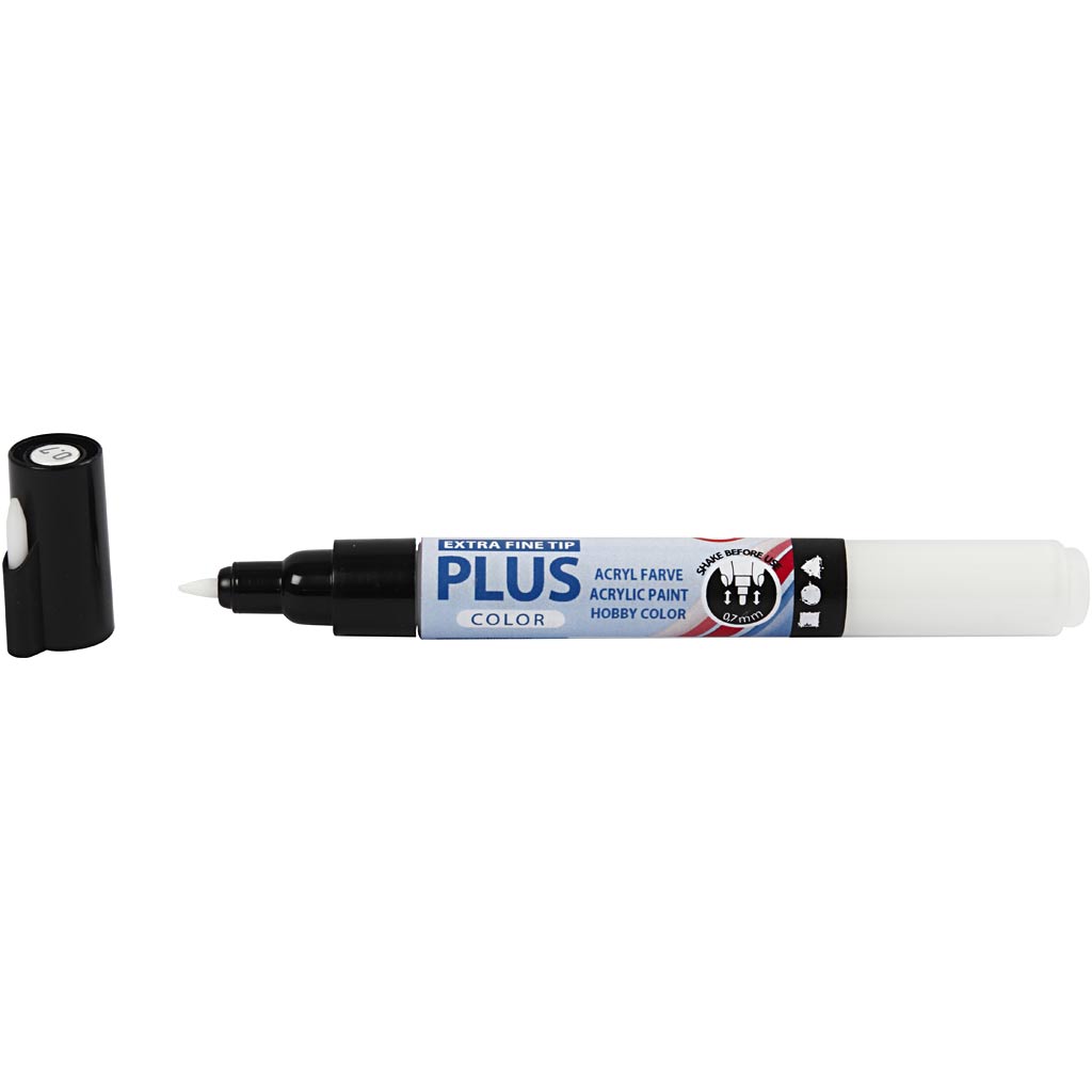 Creativ Company Plus Marker Color Off-White, 5,5 ml